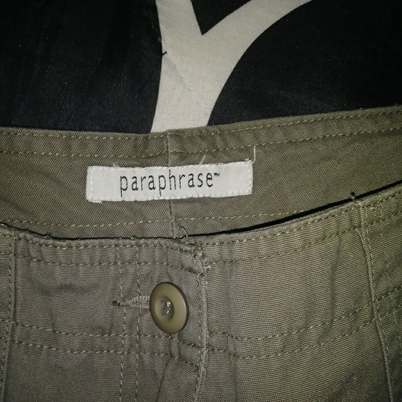 Olive capri - Picture 2 of 2